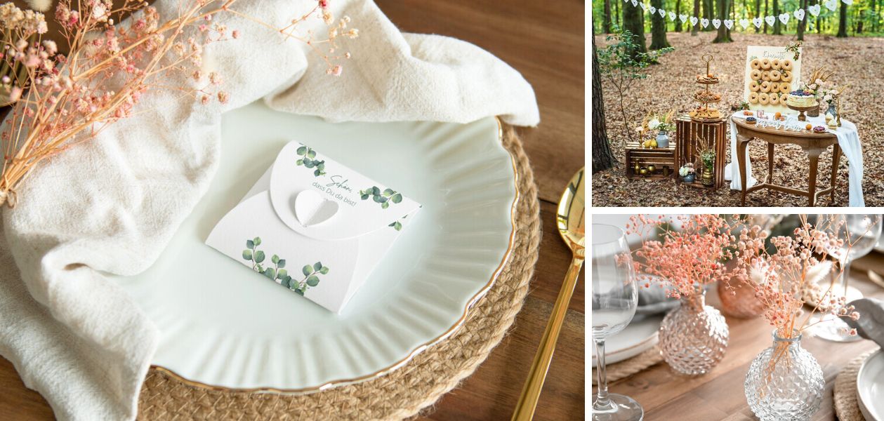 Nachhaltige Hochzeitsdeko & Gastgeschenke machen Eure Hochzeit zur Green Wedding