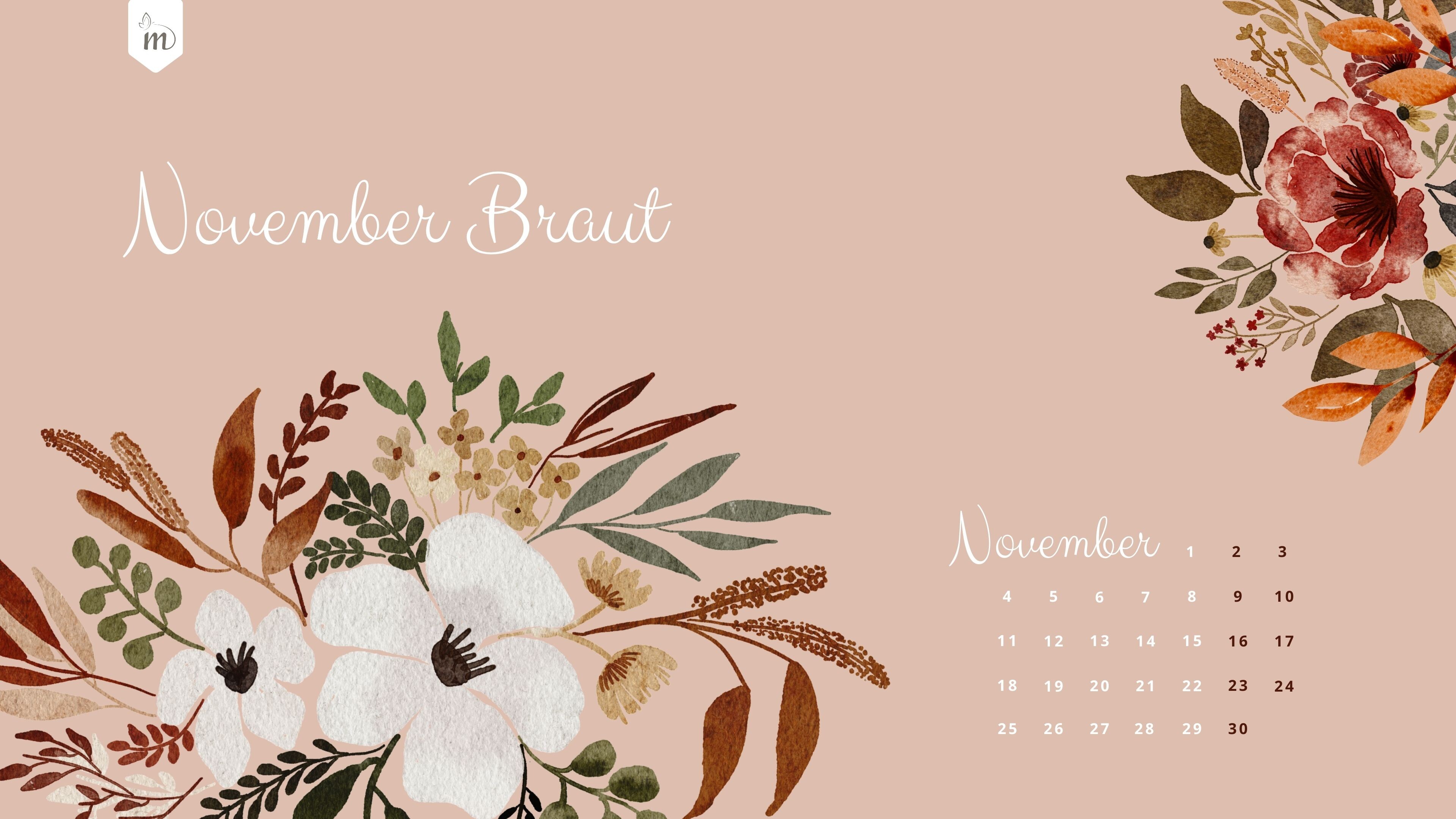November Braut Wallpaper