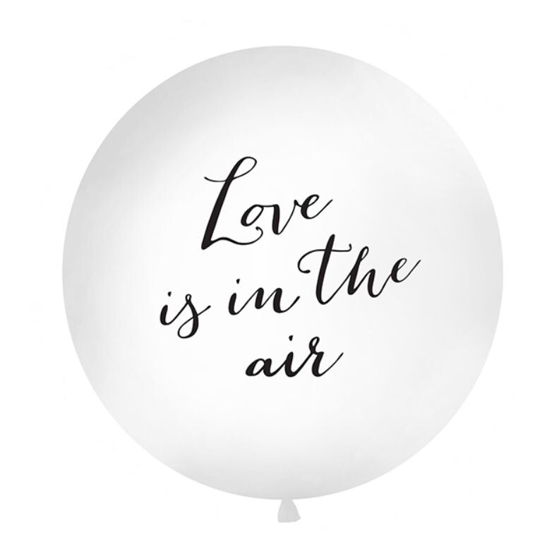 Riesenluftballon Love is in the air Ø 1 m
