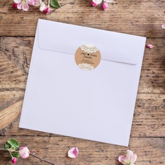 Gestaltet Eure Briefumschläge zur Hochzeit - inklusive Gratis-Vorlagen