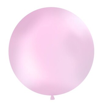 Riesenluftballon Hochzeit rosa Ø 1 m