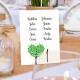 Tischplan Hochzeit "Herzbaum"