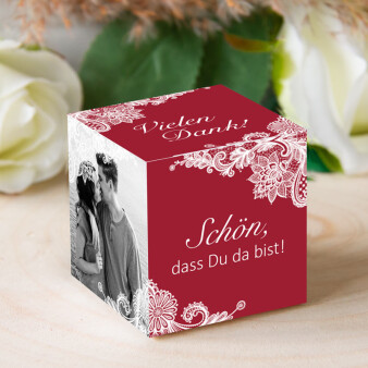 Personalisierte Gastgeschenk Box "Romantische...