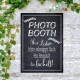 Schild Hochzeit Photo Booth