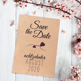 Save the Date Karte Hochzeit Sweet Love