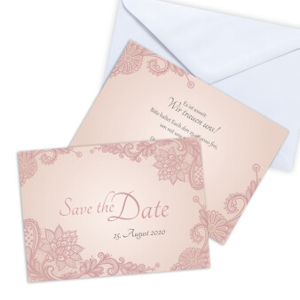 Save the Date Karte Hochzeit Wonderful