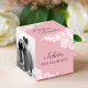 Gastgeschenk Box Romantische Spitze Rosa inkl. Personalisierung