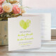 Einladungskarte Hochzeit Fingerabdrücke grün