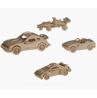 Gastgeschenk für Kinder 3D Puzzle Auto