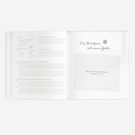 Gästebuch Hochzeit zum Ausfüllen "Herbst"