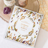 Gästebuch Hochzeit zum Ausfüllen "Herbst"