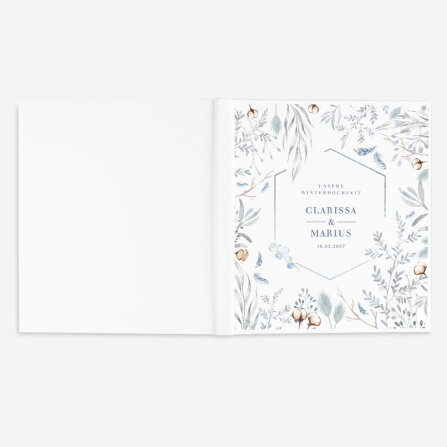 Gästebuch Hochzeit zum Ausfüllen "Winter"