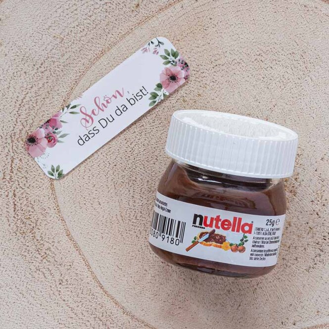 Nutella Glas Gestalten