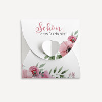 Gastgeschenk Anzuchtset Herz "Bohemian Summer"