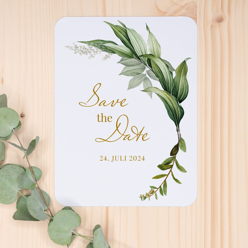 Save the Date Karte "Unendliche Liebe"