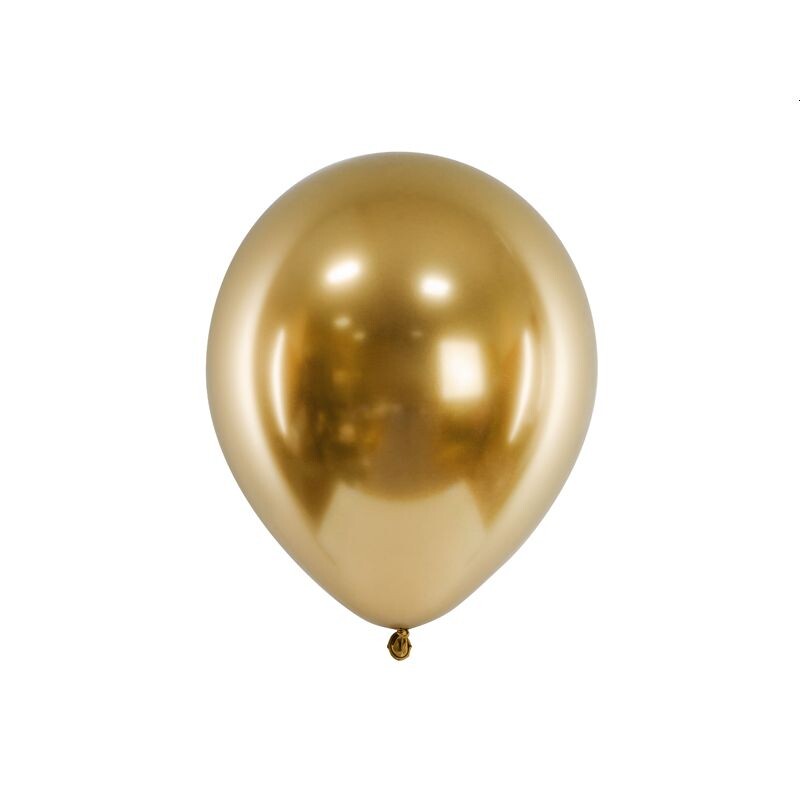 Luftballons Metallic Glossy gold 10 Stück