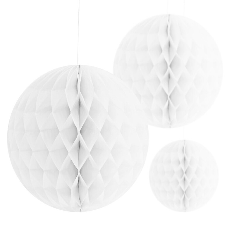 Wabenball weiß Ø 30 cm