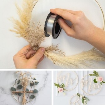 DIY Anleitung: Flower Hoops selber machen 