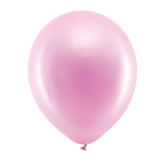 Luftballons Hochzeit Perlmuttschimmer rosa 10 Stück