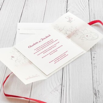 Karteneinleger: kleine Helfer für Eure Einladungskarten zur Hochzeit