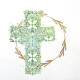 Servietten "Kreuz" grün 20 Stück
