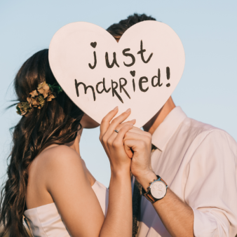 Just Married: Die schönsten Texte und Sprüche