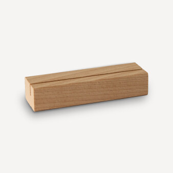 Menükartenhalter Holz 10 x 2 x 3 cm