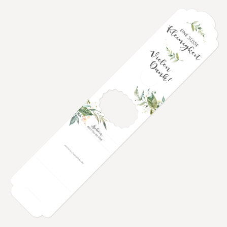 Gastgeschenk Verpackung "Green Magic" - Eine süße Kleinigkeit