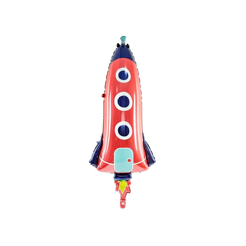 Folienballon Rakete 44 x 115 cm