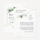 Save the Date Karte "Aquarell Eukalyptus Zweige"