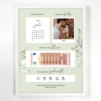Hochzeitsgeschenk Eure Erste Million Icons als Download...