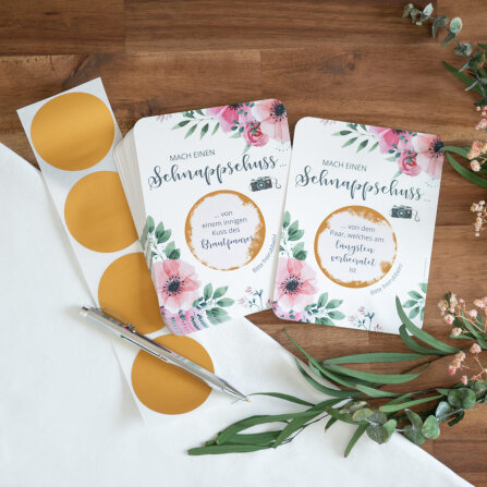 33 Fotoaufgaben Hochzeit "Bohemian Summer" mit vorgeschriebenen Fotoideen