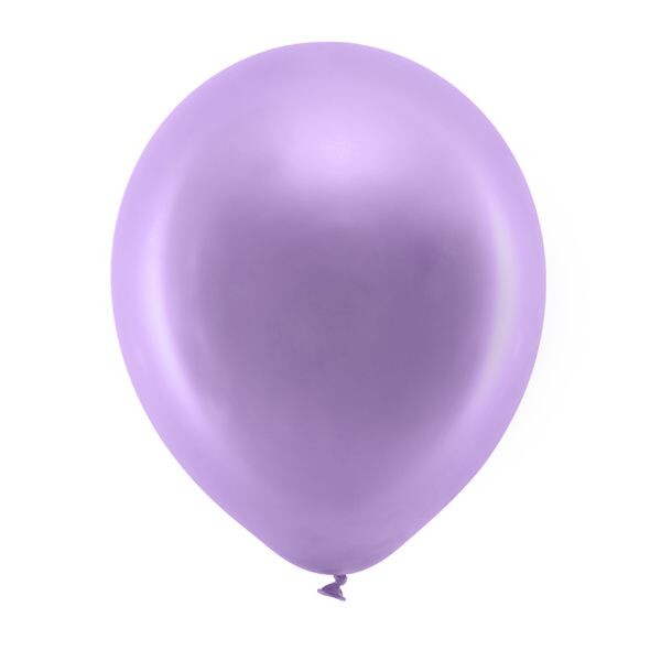 Luftballons Hochzeit Perlmuttschimmer  lila 10 Stück