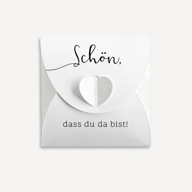 Mini Geschenkumschlag 8,5 x 8,5 cm...