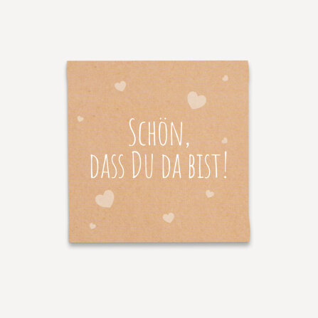 Mini Geschenkumschlag 8,5 x 8,5 cm "Vintage...