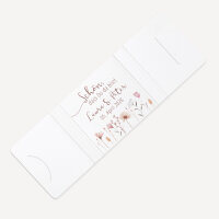 Banderole Mini Schokolade "Wild Flowers"