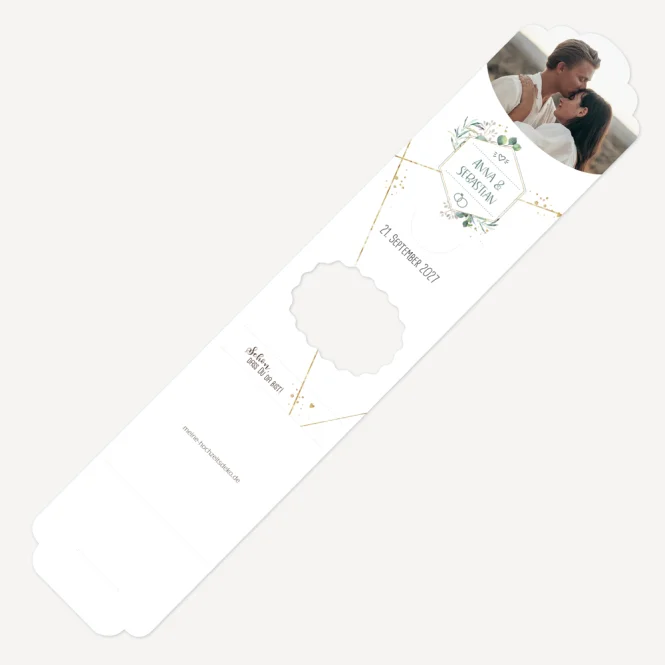 Gastgeschenk Verpackung "Aquarell Eukalyptus...