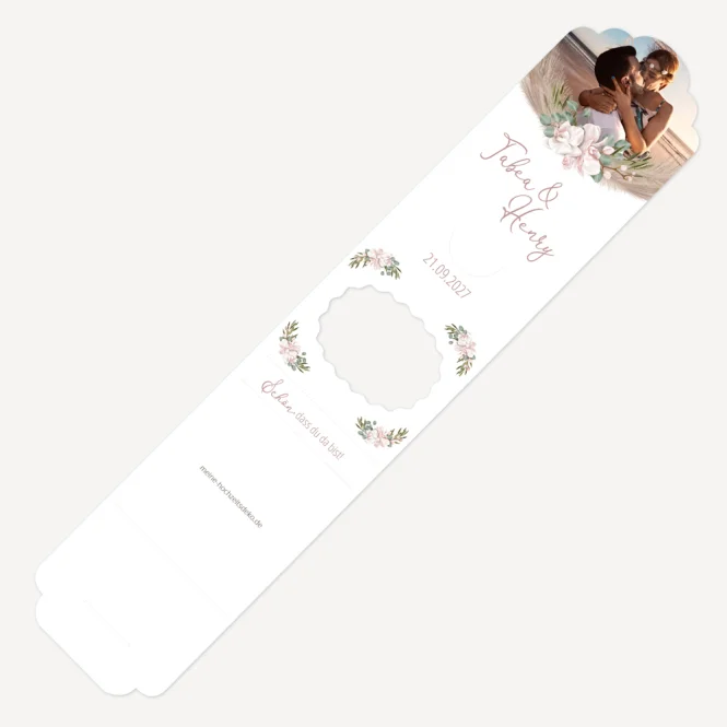 Gastgeschenk Verpackung "Boho Pampas"