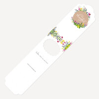 Gastgeschenk Verpackung "Wildblumen" Eine süße Kleinigkeit
