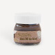 Gastgeschenk Mini Nutella Glas mit Aufkleber "Shabby Chic"