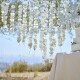 Blumenvorhang Hochzeit Eukalyptus