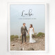 Hochzeitsposter "Liebe" als Download oder Druck