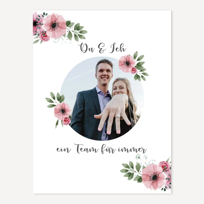 Hochzeitsposter "Bohemian Summer" als Download oder Druck