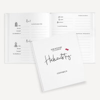 Gästebuch Hochzeit zum Ausfüllen "Kalligrafie" unpersonalisiert