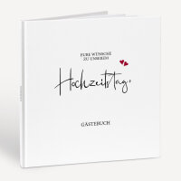 Gästebuch Hochzeit zum Ausfüllen "Kalligrafie" unpersonalisiert