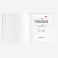 Gästebuch Hochzeit zum Ausfüllen "Kalligrafie" unpersonalisiert