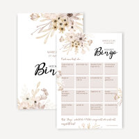 Hochzeitsspiel Hochzeitsbingo PDF-Datei zum Download