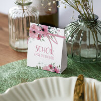 Gastgeschenk Aufsteller mit Tütchen "Bohemian Summer" Schön, dass Du da bist