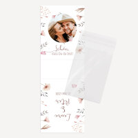 Gastgeschenk Aufsteller mit Tütchen "Wild Flowers" online selbst gestalten