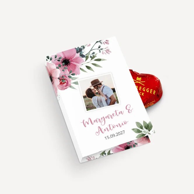 Gastgeschenk Mini Klappkarte "Bohemian Summer"